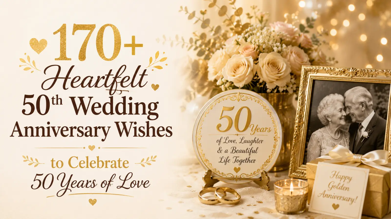 50th Wedding Anniversary Wishes