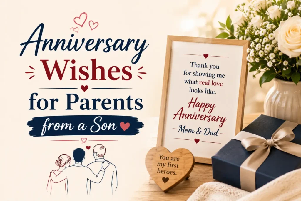 Anniversary Wishes for Parents from a Son