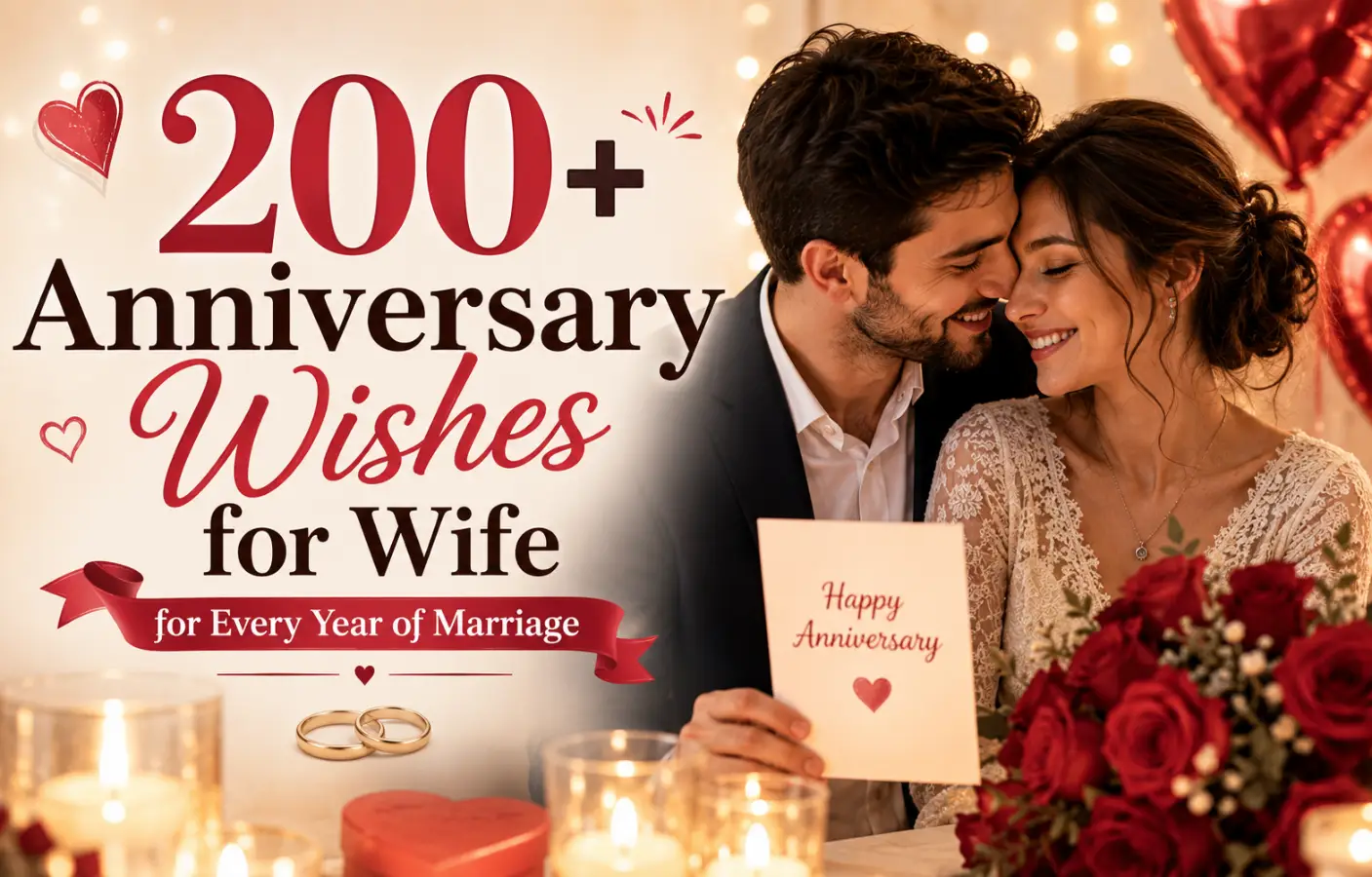 Anniversary Wishes for Wife