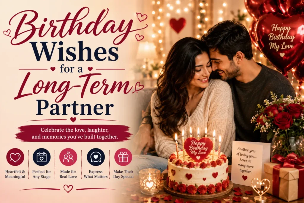 Birthday Wishes for a Long-Term Partner