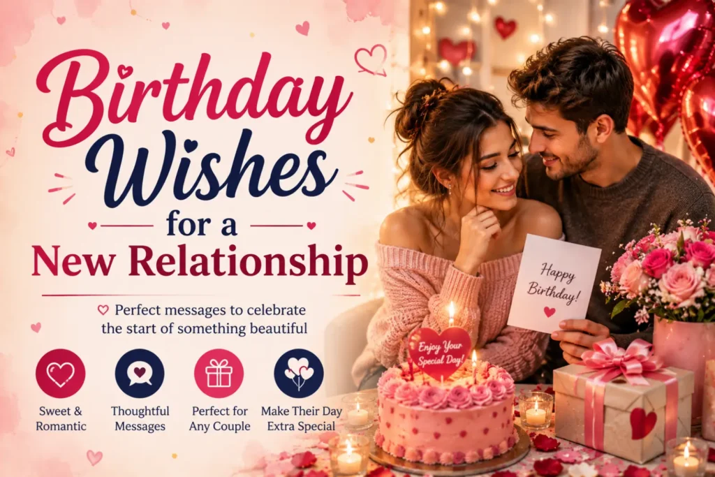 Birthday Wishes for a New Relationship