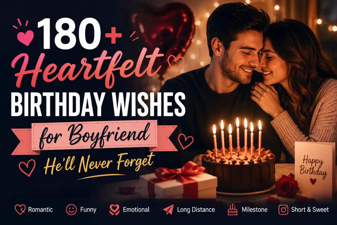 Birthday Wishes for Boyfriend