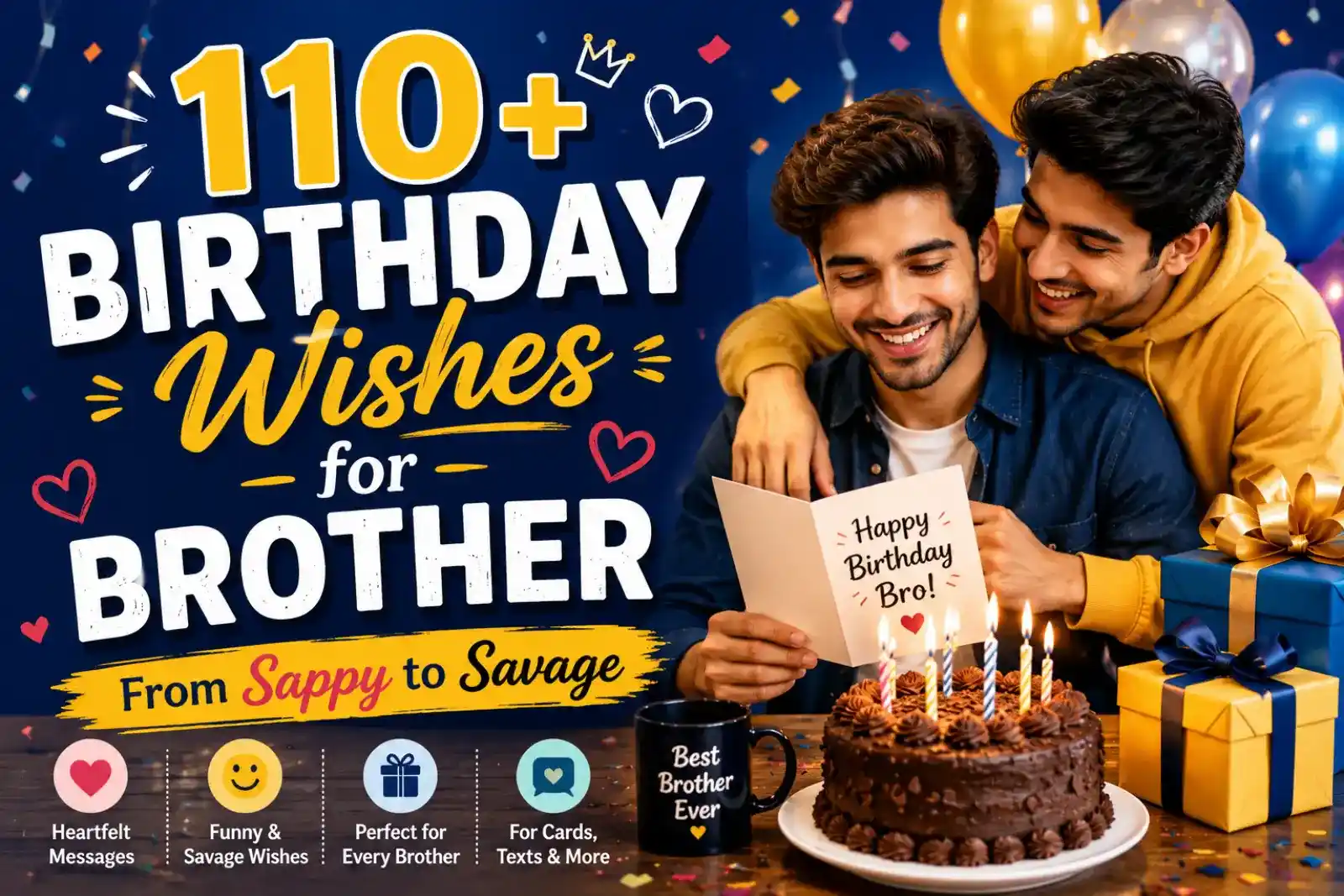 Birthday Wishes for Brother