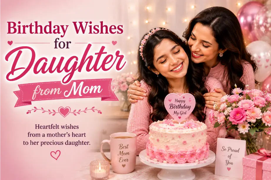 Birthday Wishes for Daughter from Mom