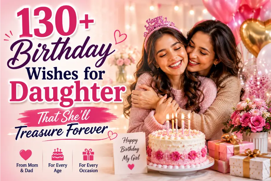 Birthday Wishes for Daughter