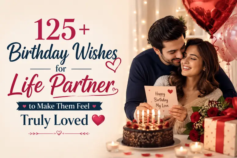 Birthday Wishes for Life Partner