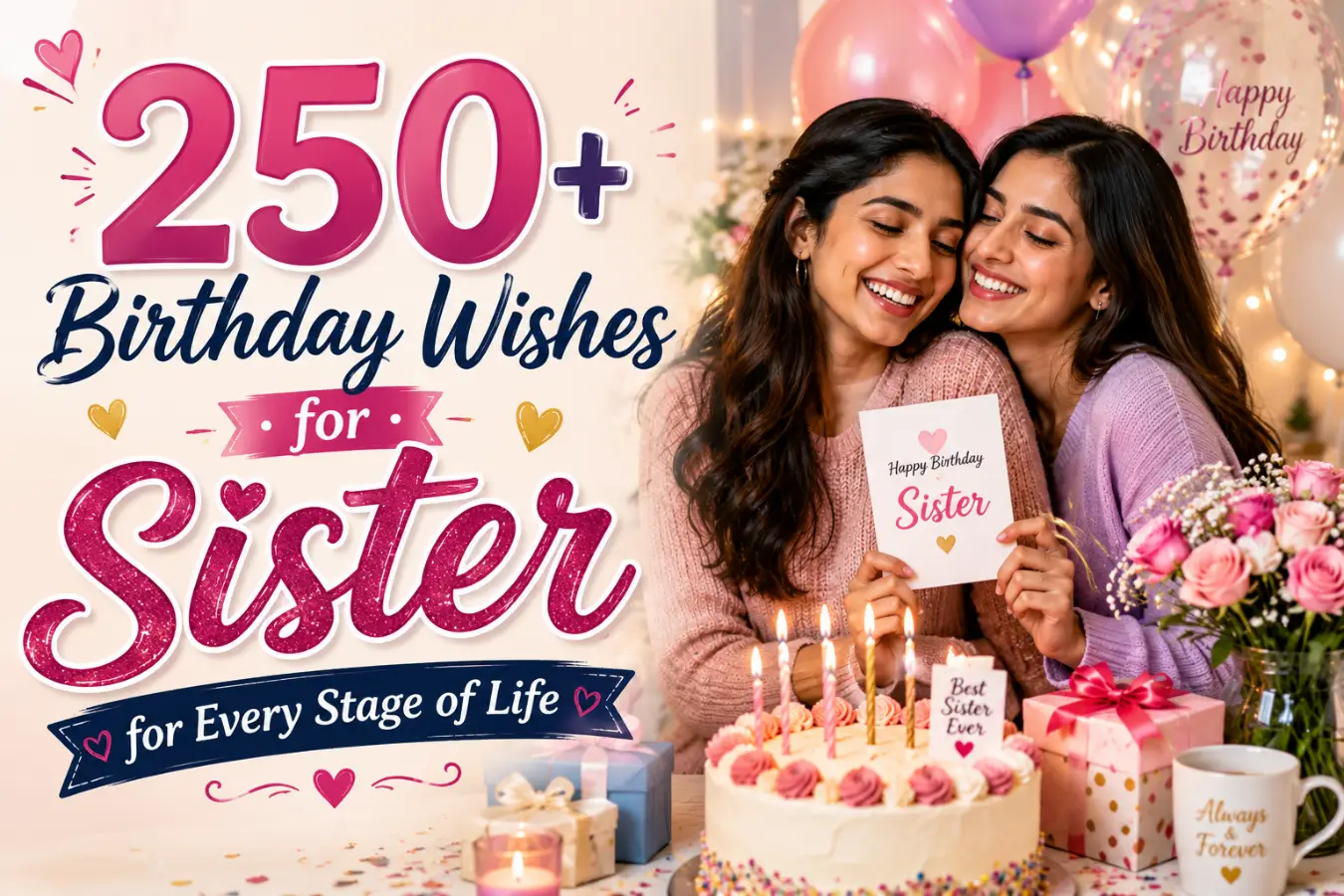 Birthday Wishes for Sister