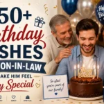 Birthday Wishes for Son-in-Law