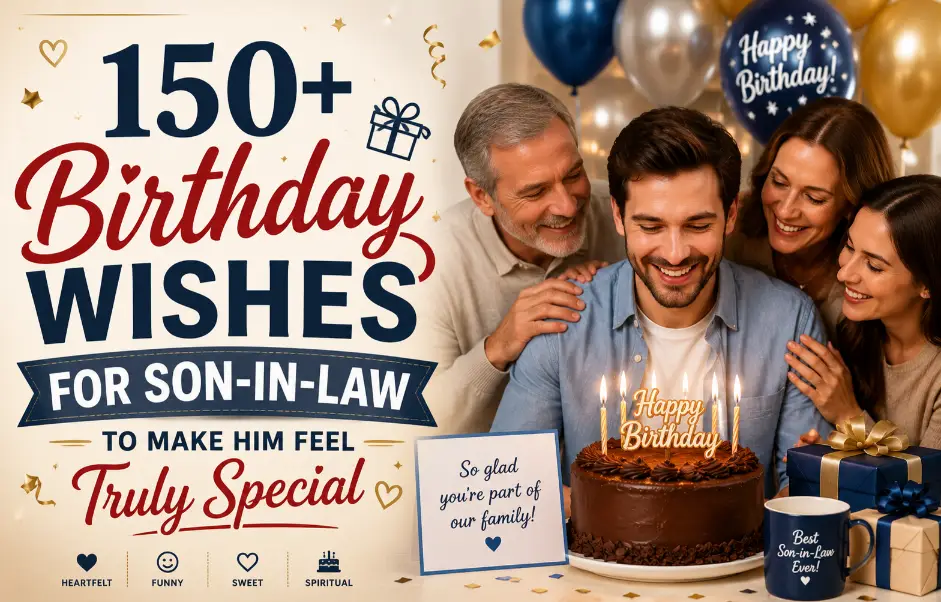 Birthday Wishes for Son-in-Law
