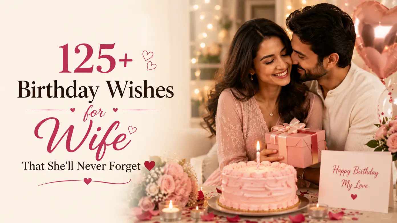 Birthday Wishes for Wife