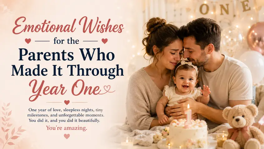 Emotional Wishes for the Parents Who Made It Through Year One