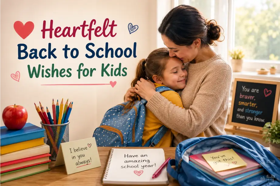 Heartfelt Back to School Wishes for Kids