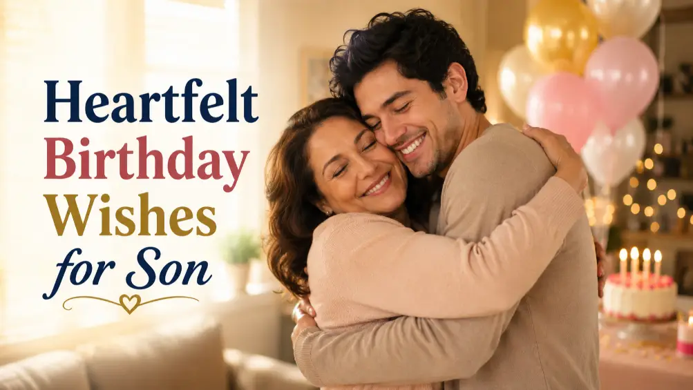 Heartfelt Birthday Wishes for Son