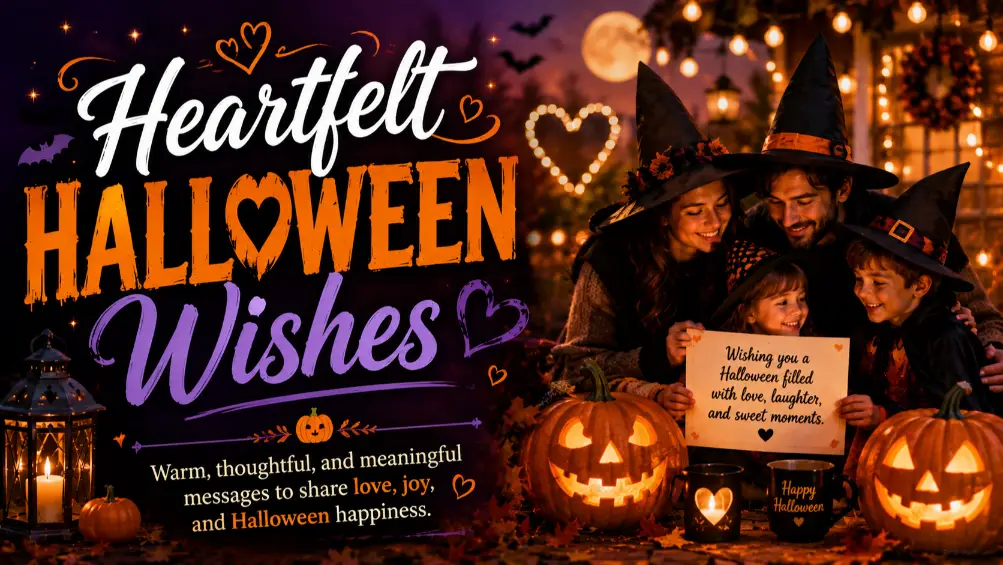 Heartfelt Halloween Wishes