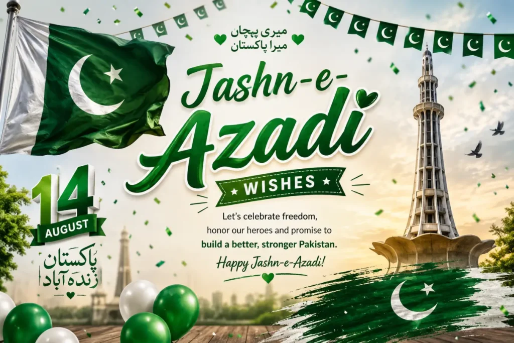 Jashn-e-Azadi Wishes