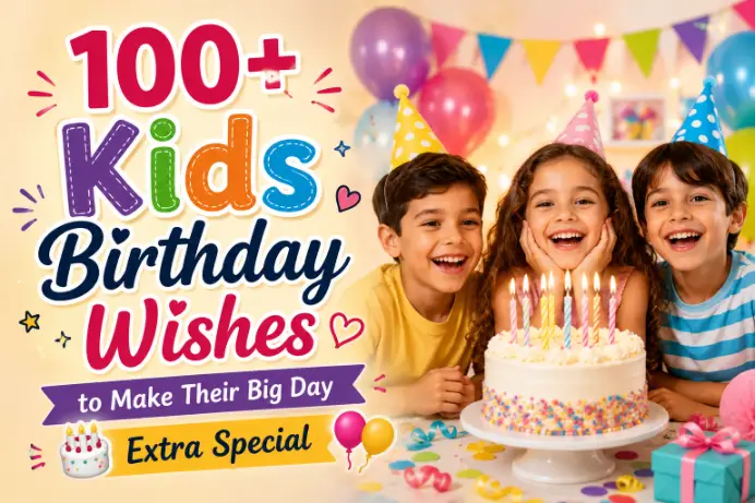Kids Birthday Wishes