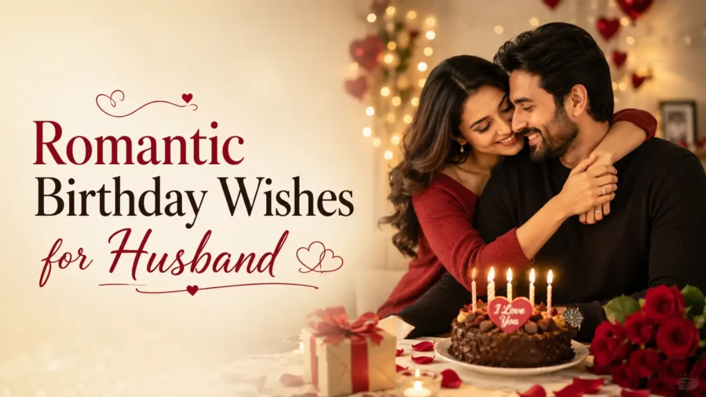 Romantic Birthday Wishes for Husband