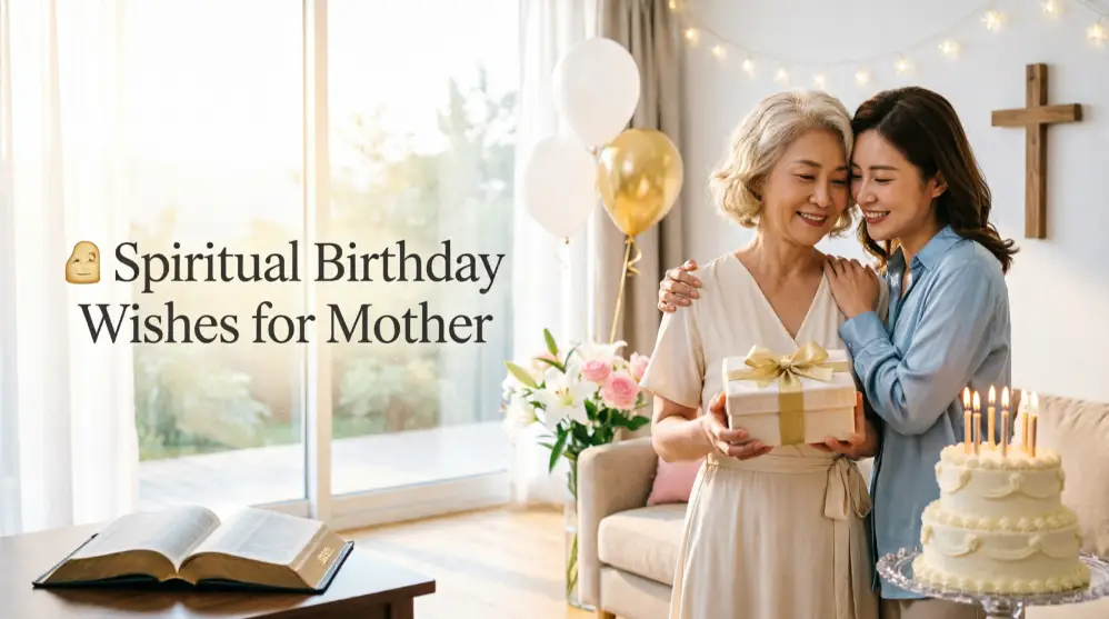 Spiritual Birthday Wishes for Mother