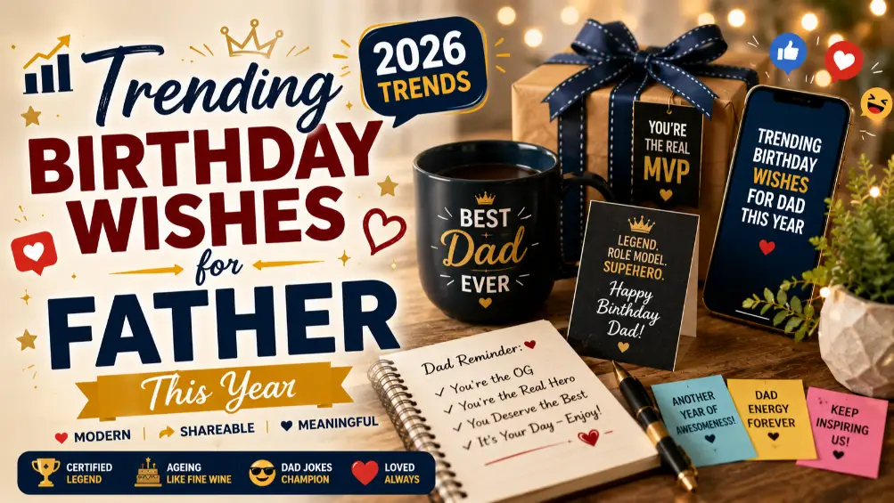 Trending Birthday Wishes for Father This Year