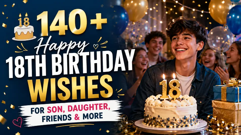 18th Birthday Wishes