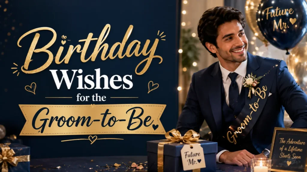 Birthday Wishes for the Groom-to-Be