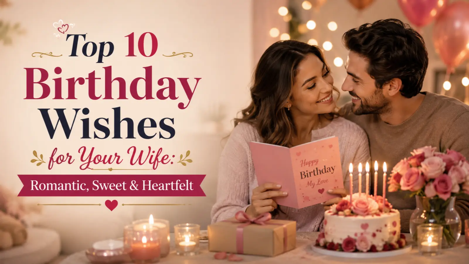 Top 10 Birthday Wishes for Your Wife