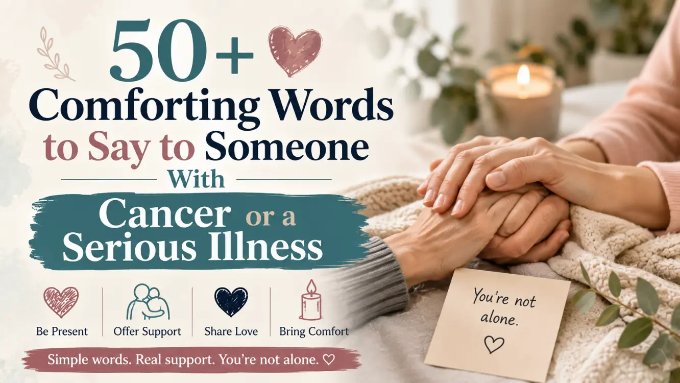 comforting words for someone with cancer