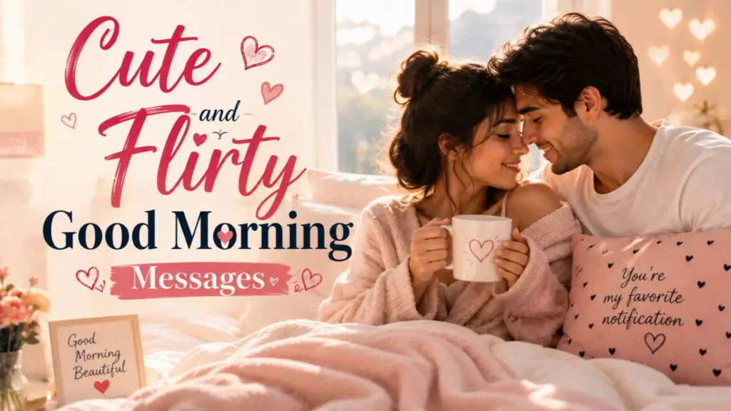 Cute and Flirty Good Morning Messages
