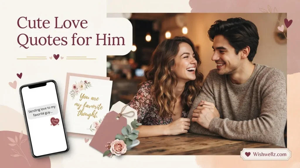 Cute Love Quotes for Him