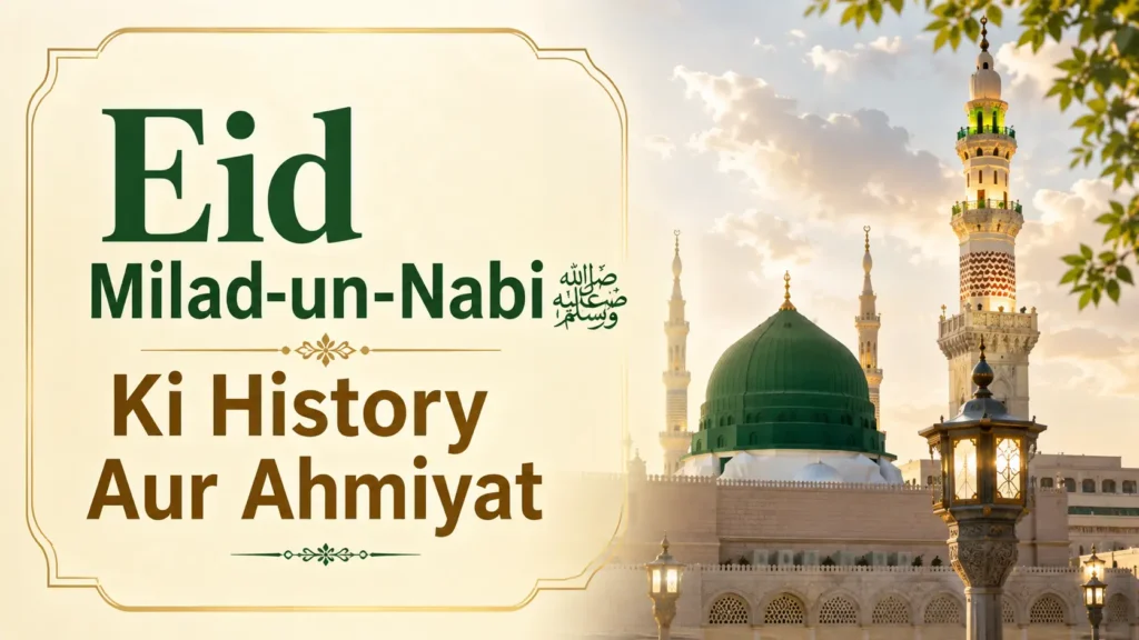 Eid Milad-un-Nabi ﷺ Ki History Aur Ahmiyat