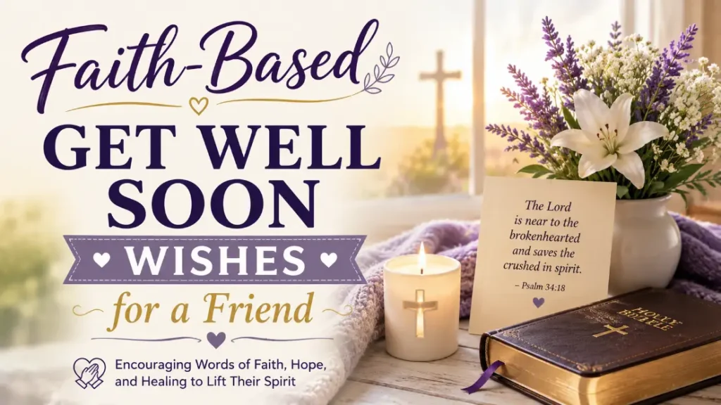 Faith-Based Get Well Soon Wishes for a Friend