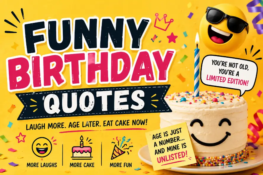 Funny Birthday Quotes