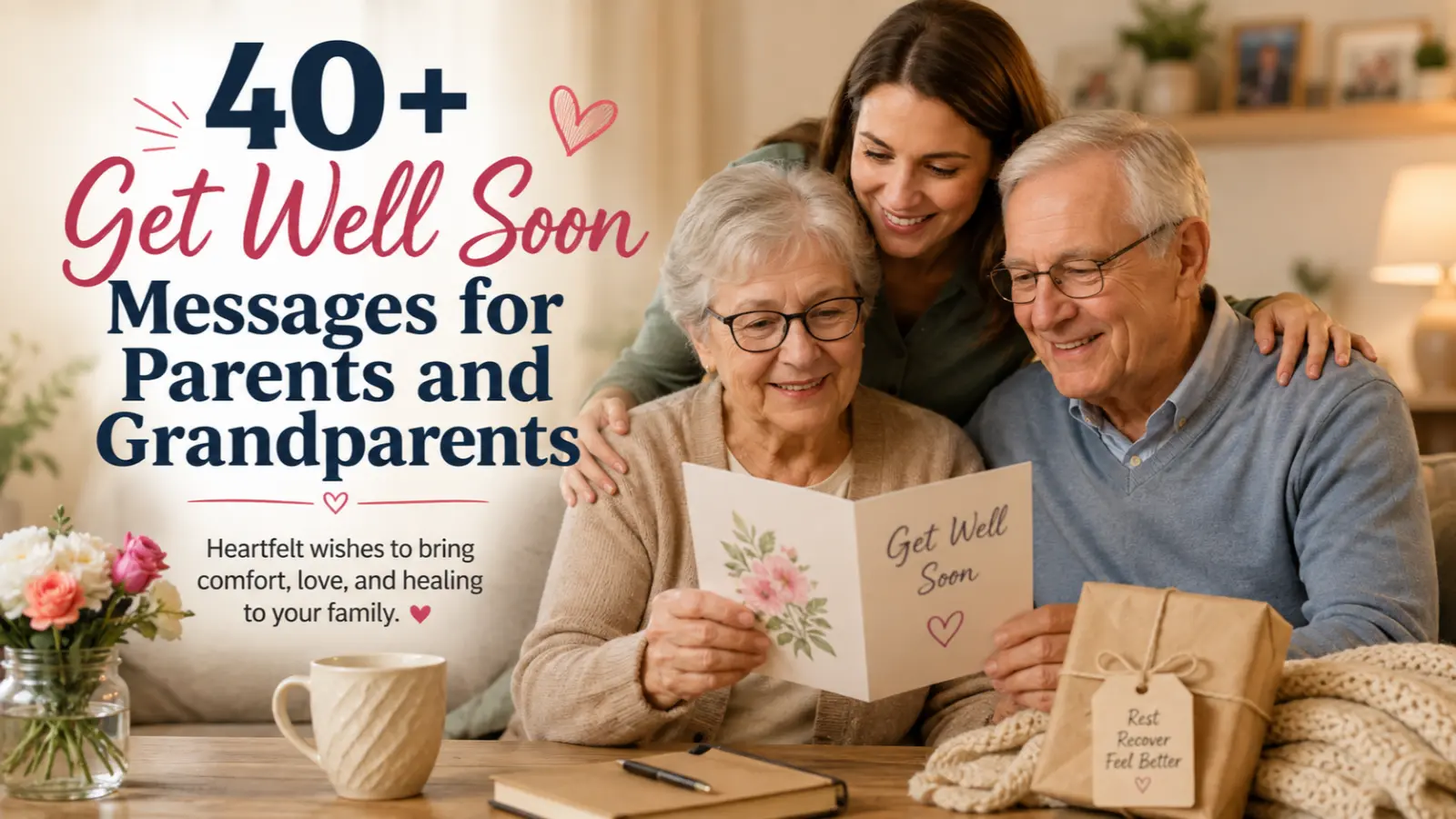 Get Well Soon Messages for Parents and Grandparents