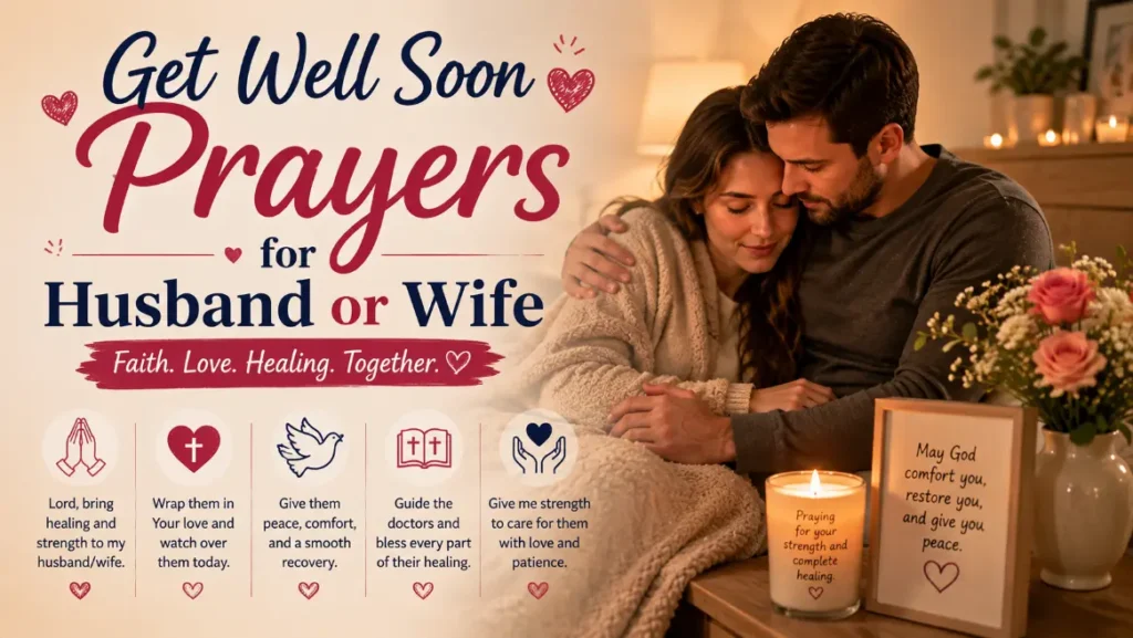 Get Well Soon Prayers for Husband or Wife