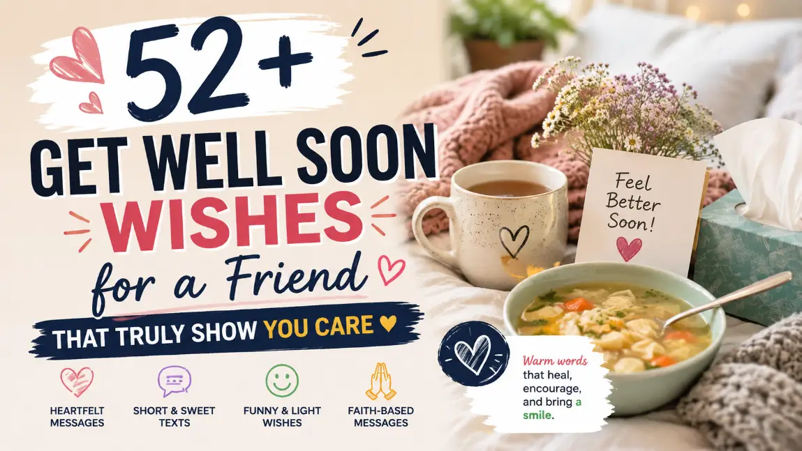 Get Well Soon Wishes for a Friend