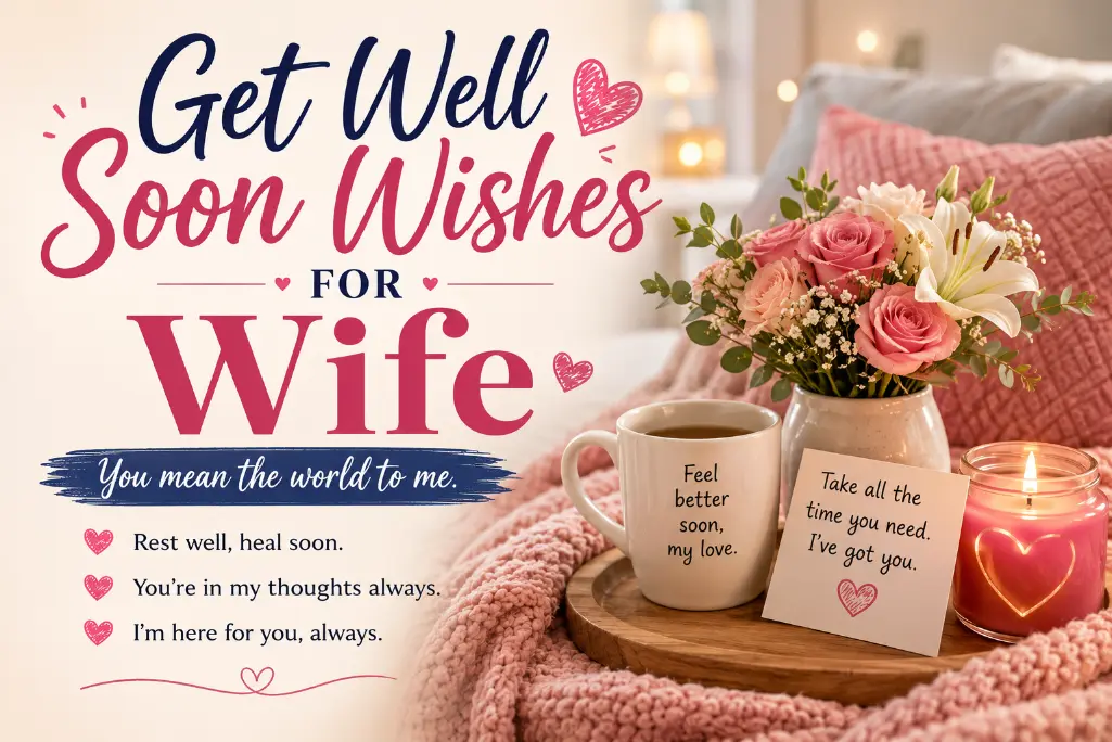 Get Well Soon Wishes for Wife