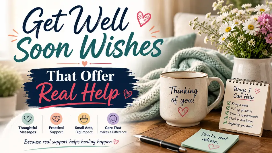 Get Well Soon Wishes That Offer Real Help
