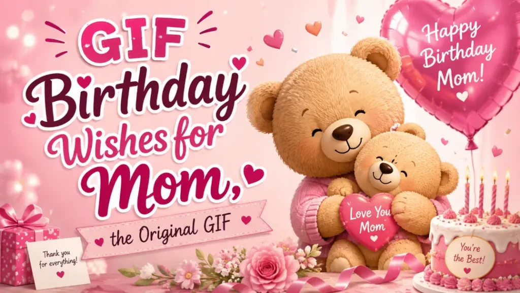 GIF Birthday Wishes for Mom, the Original GIF