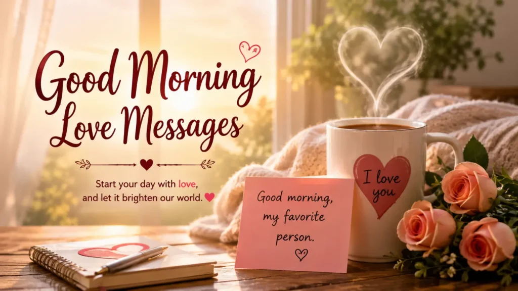 Good Morning Love Messages