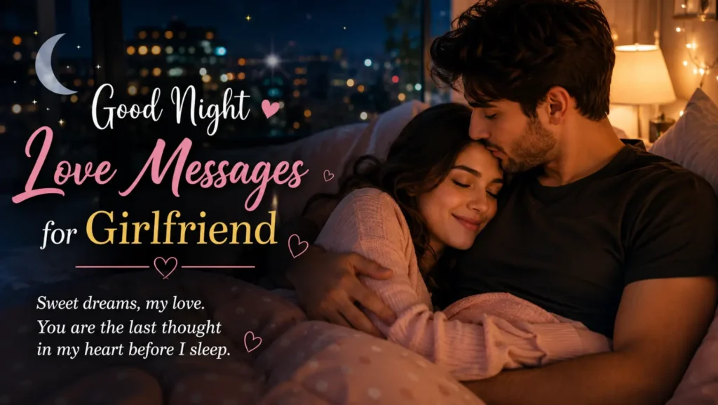 Good Night Love Messages for Girlfriend
