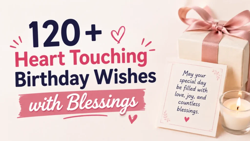 Heart Touching Birthday Wishes with Blessings