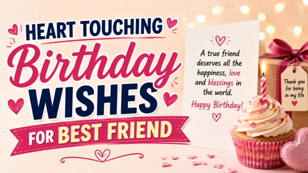 Heart Touching Birthday Wishes for Best Friend