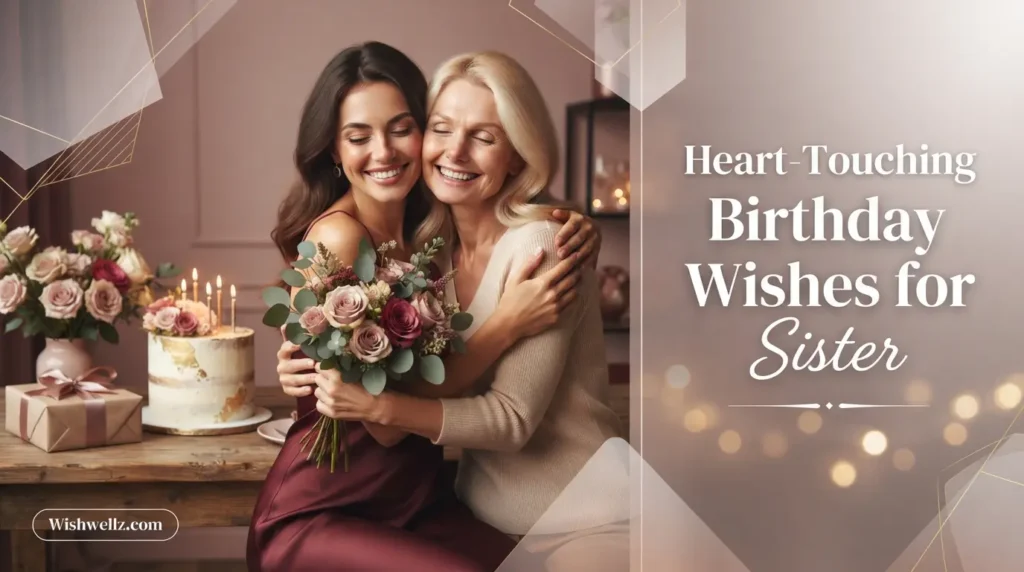 Heart-Touching Birthday Wishes for Sister