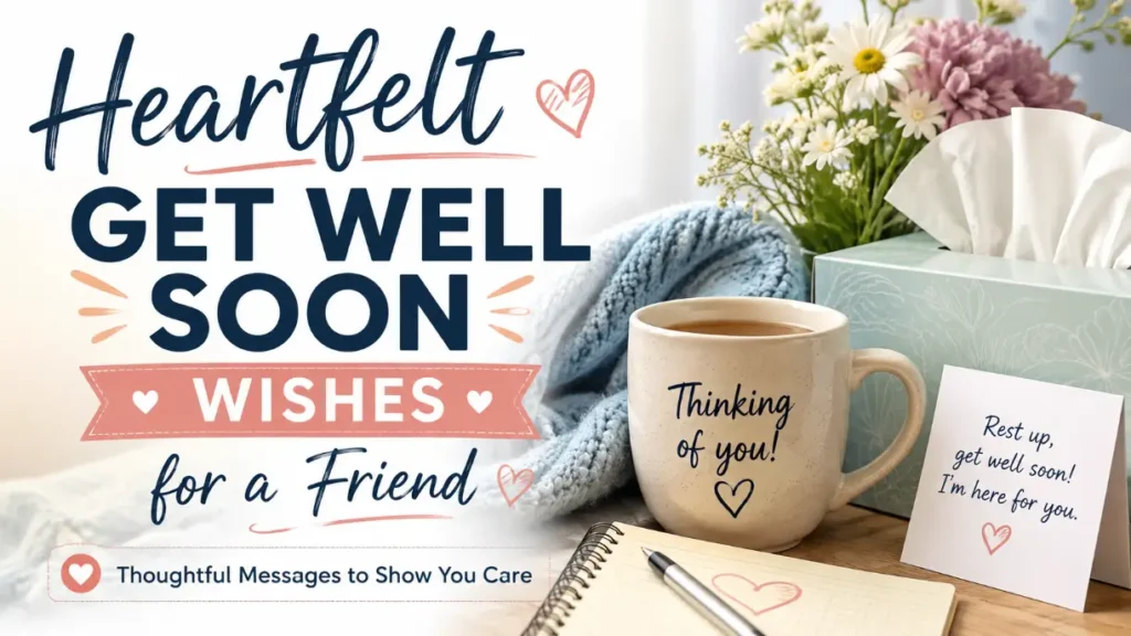 Heartfelt Get Well Soon Wishes for a Friend
