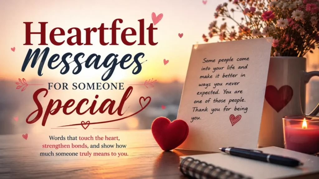 Heartfelt Messages for Someone Special