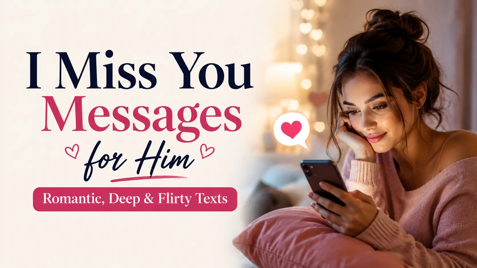 I Miss You Messages for Him