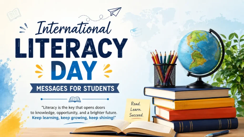 International Literacy Day Messages for Students