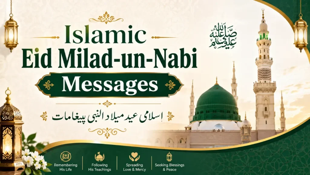 Islamic Eid Milad-un-Nabi Messages