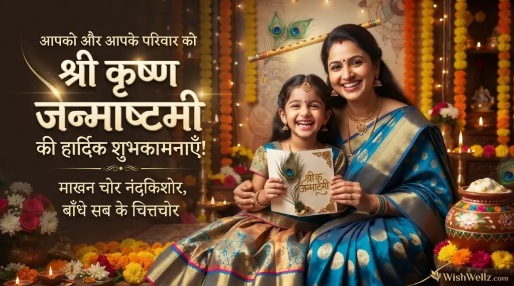 Janmashtami Wishes in Hindi