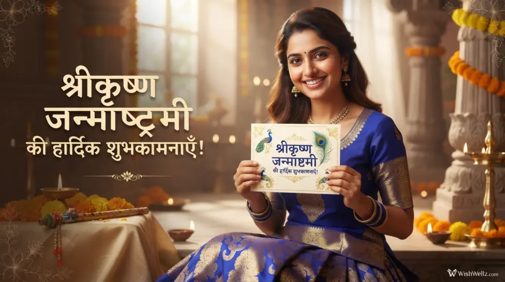 Janmashtami Wishes in Sanskrit